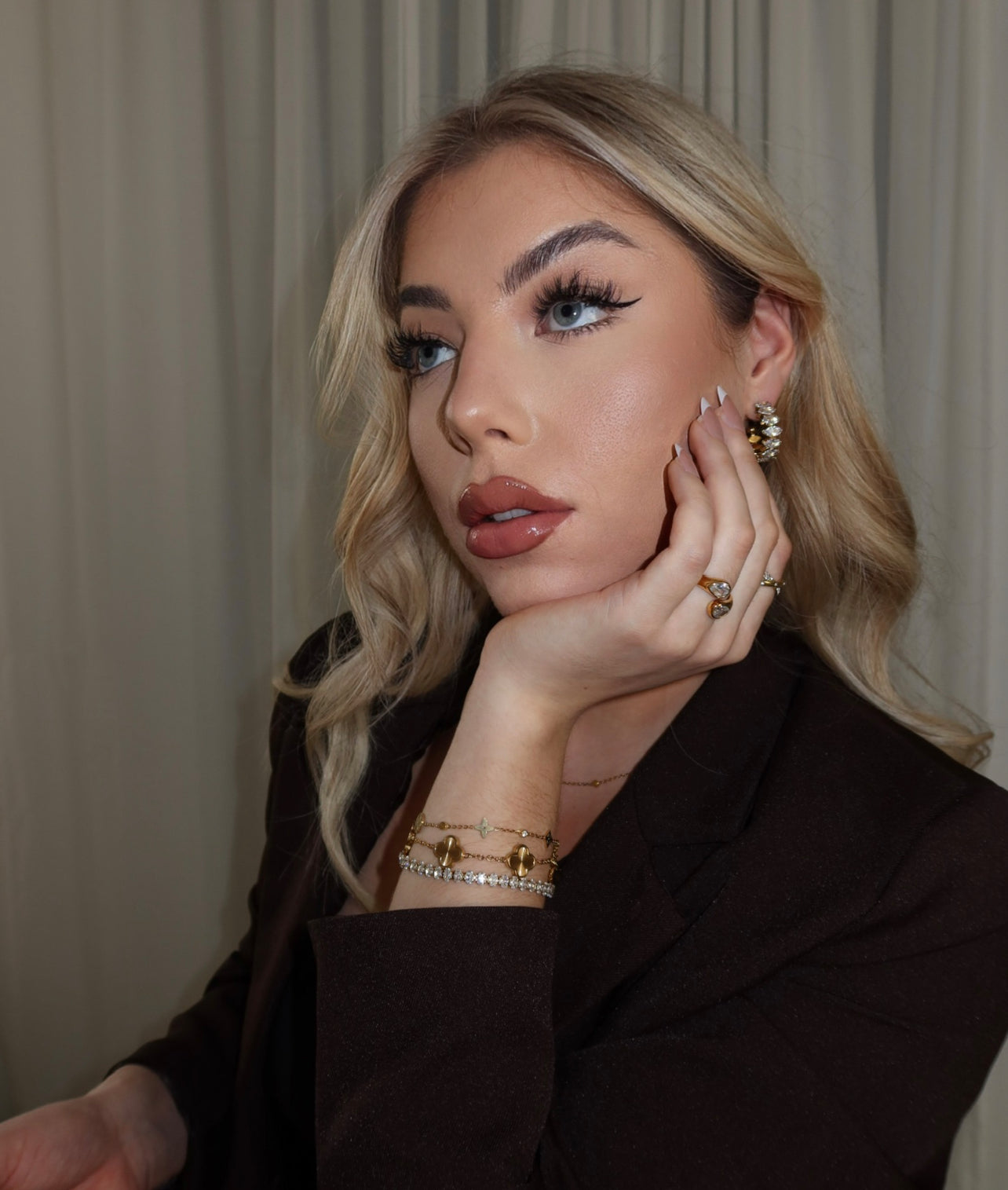 Gold Clover Armkette