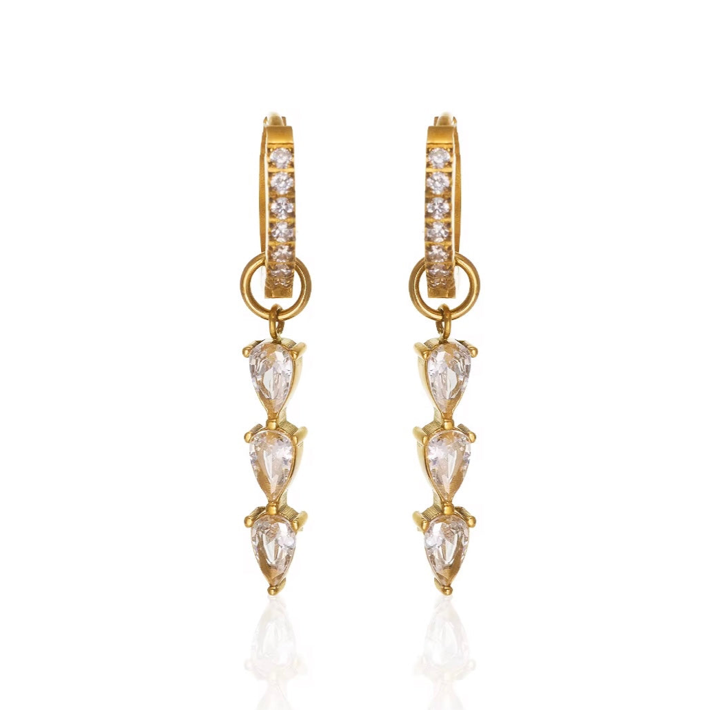 Glitter Drops Ohrringe