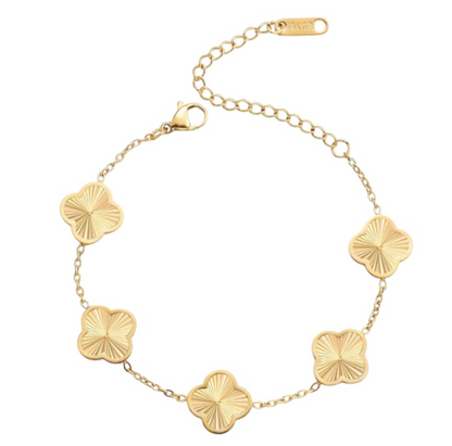 Gold Clover Armkette