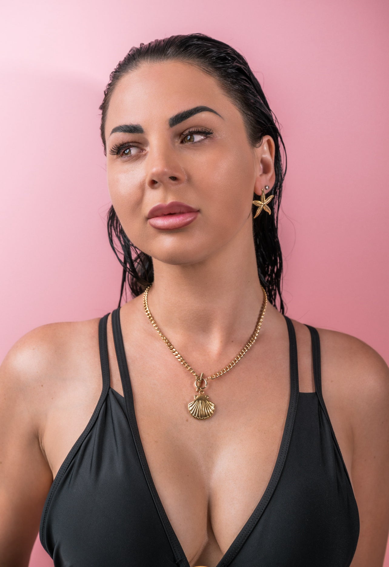 Boho Shell Halskette