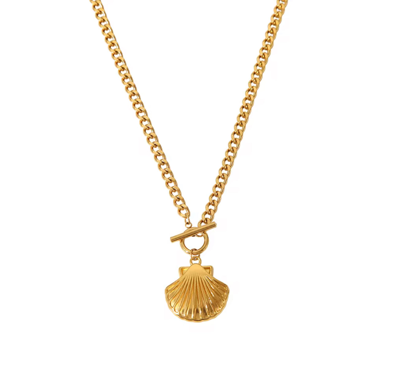 Boho Shell Halskette