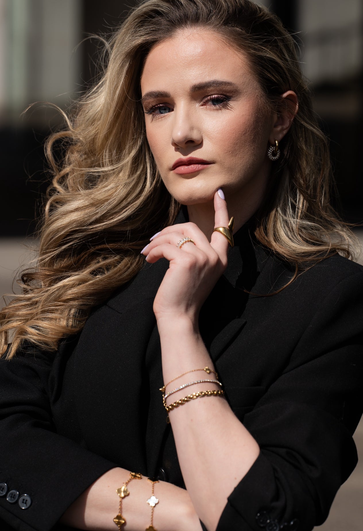 Gold Clover Armkette