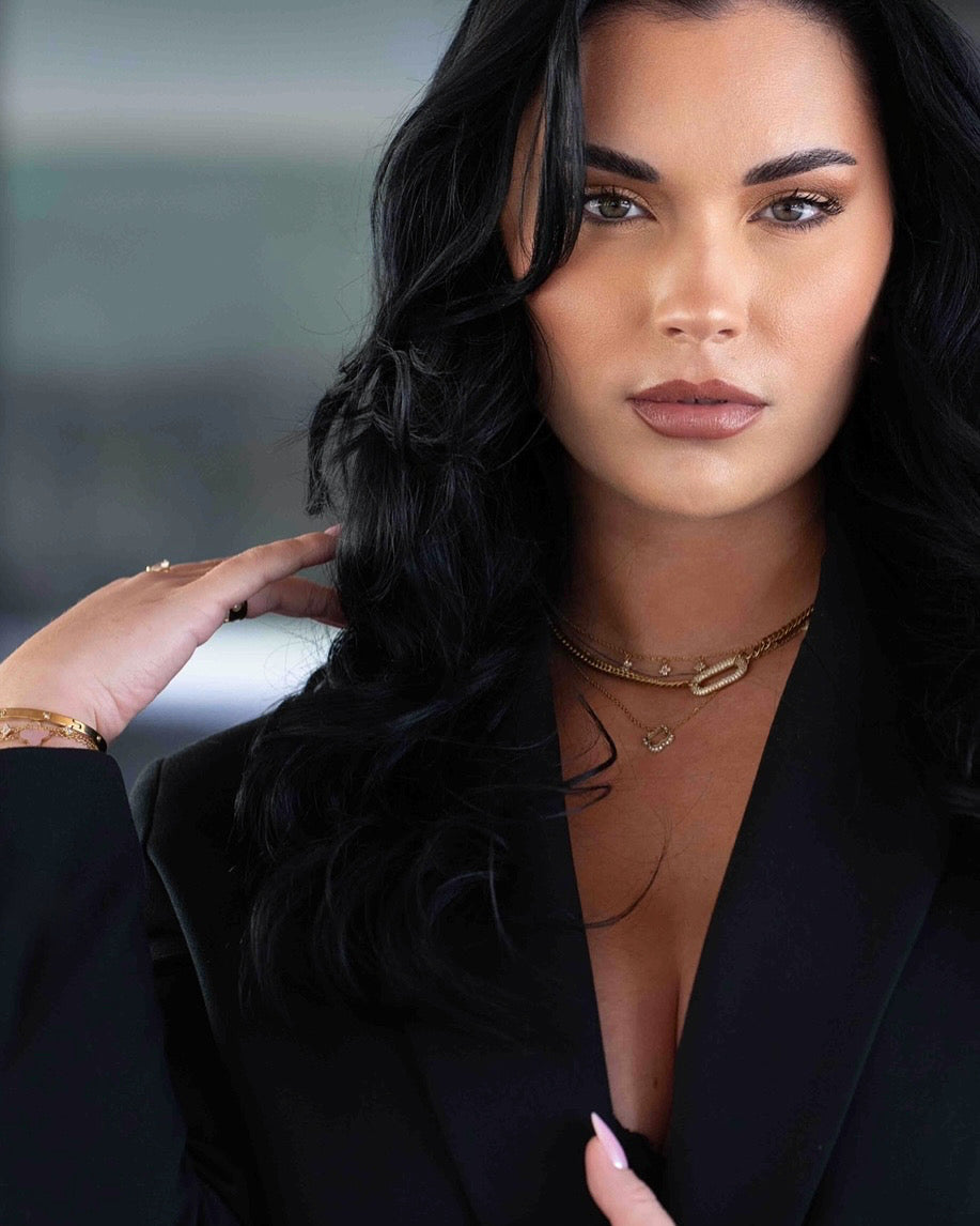 Shiny Clover Halskette