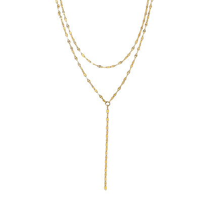 Golden Sparkle Halskette