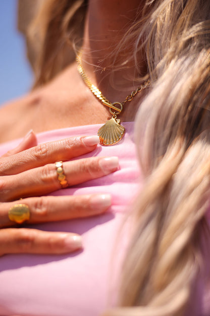 Boho Shell Halskette